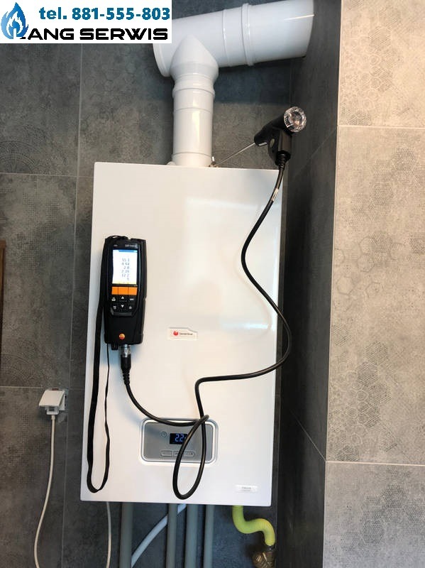 Analiza spalin - kocioł Saunier Duval Thelia Condens