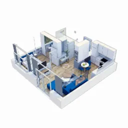 Rzut aranżacyjny mieszkania