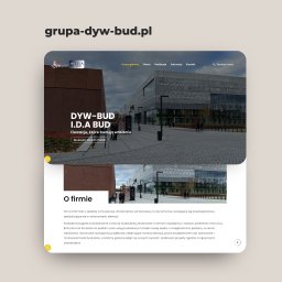 Strona internetowa, grafika, design
- grupa-dyw-bud.pl