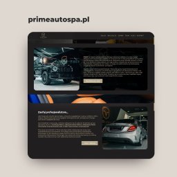 Strona internetowa - primeautospa.pl