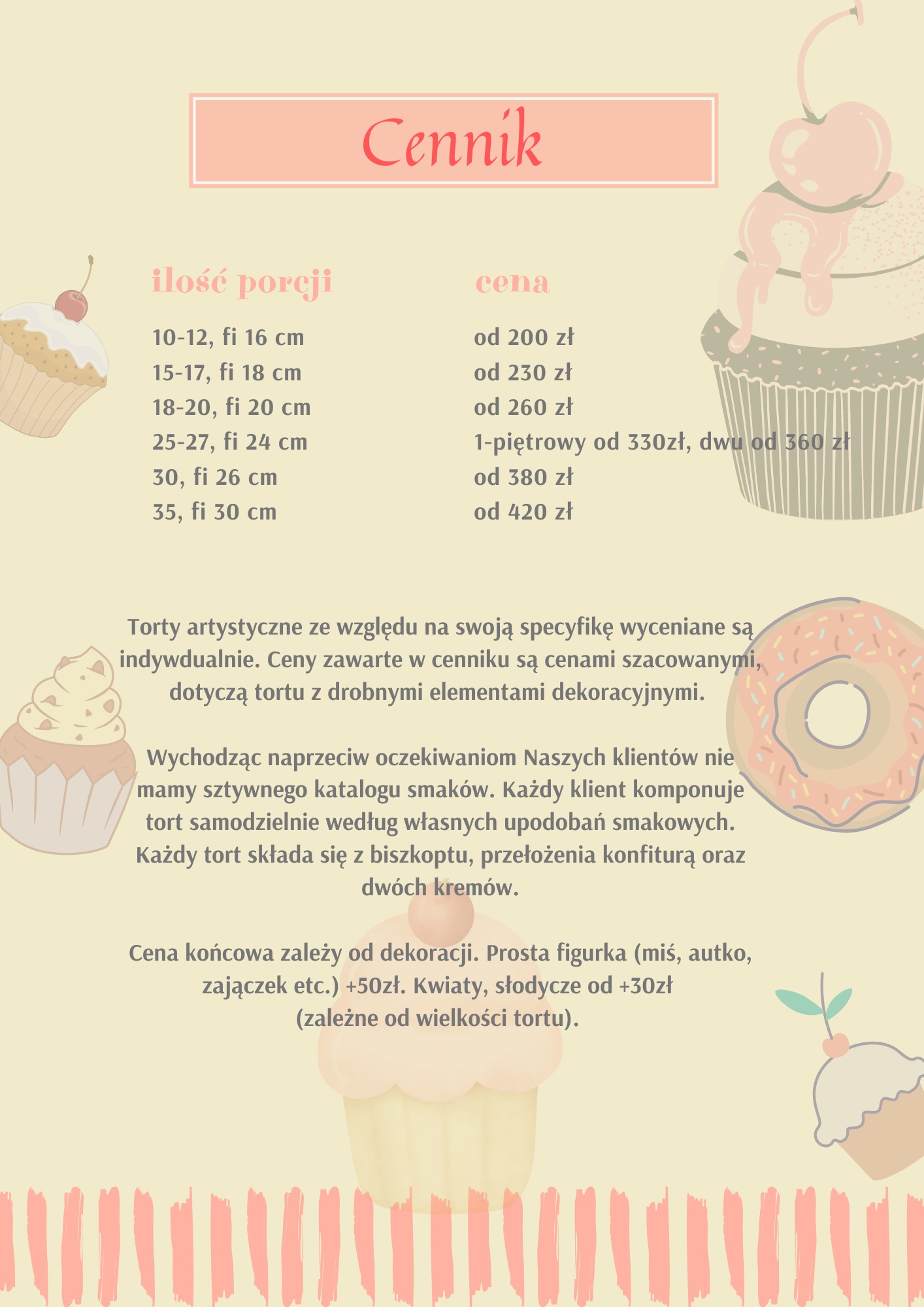 Oferta torty artystyczne