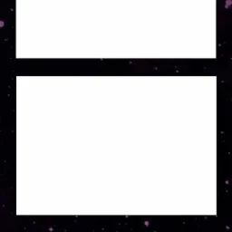 Plakat reklamowy musicalu 'Fame' z datami występów i logiem Teatru Adria Muzyczny na tle kosmicznej scenerii.