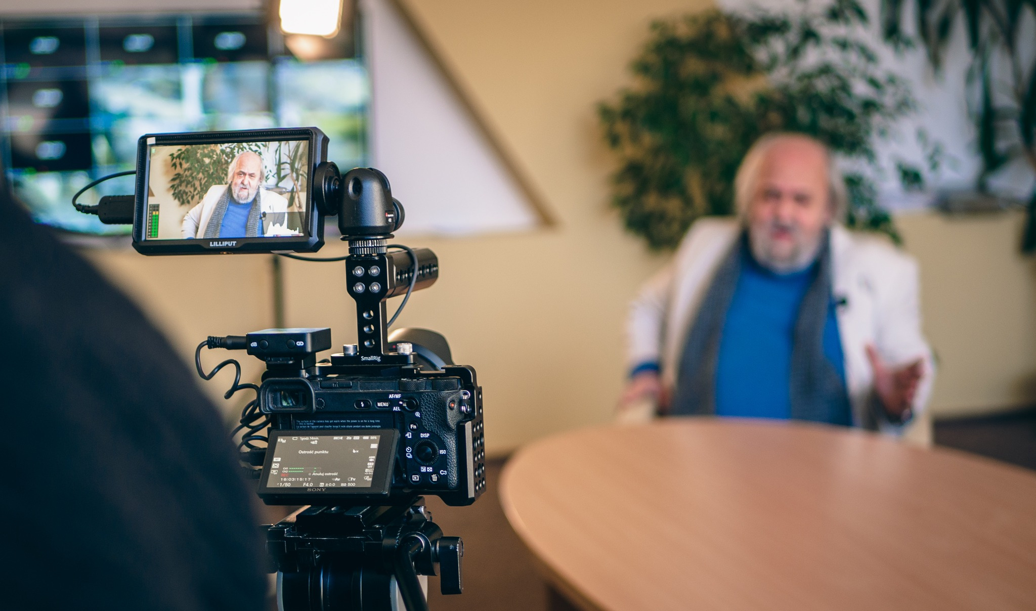 W trakcie zdjęć do filmu dokumentalnego