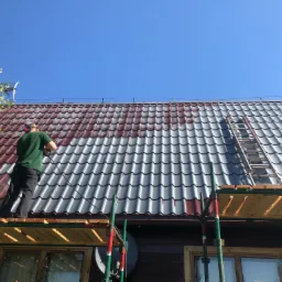 Mycie i malowanie dachu