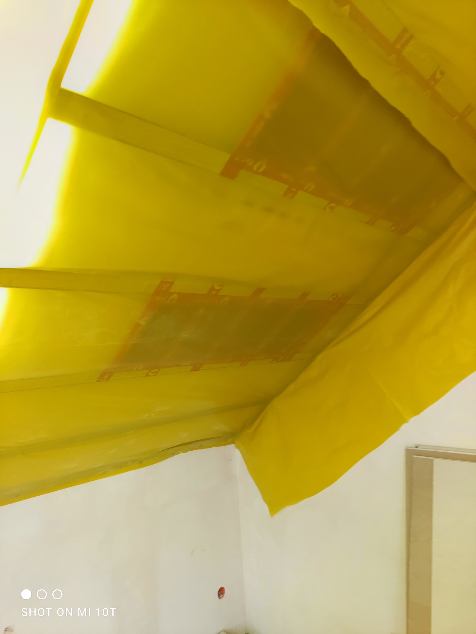 Poddasze przygotowane pod maty grzewcze