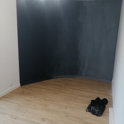 Wykończenia Wnętrz - Ściana (łuk wklęsły) malowana pędzlem efekt Ombre