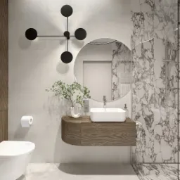 Łazienka z Prysznicem w Mieszkaniu Deweloperskim