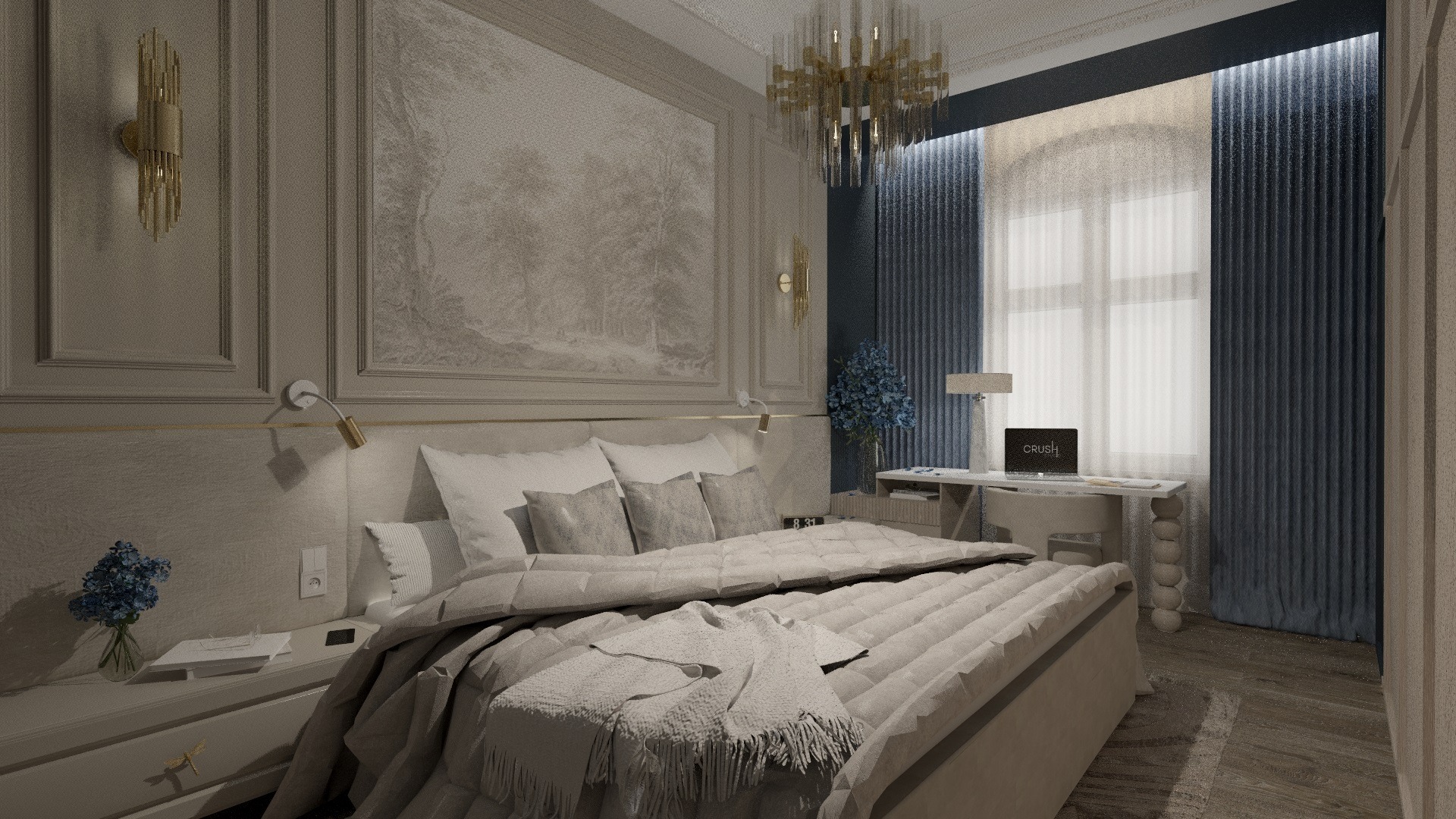 Sypialnia w Kamienicy