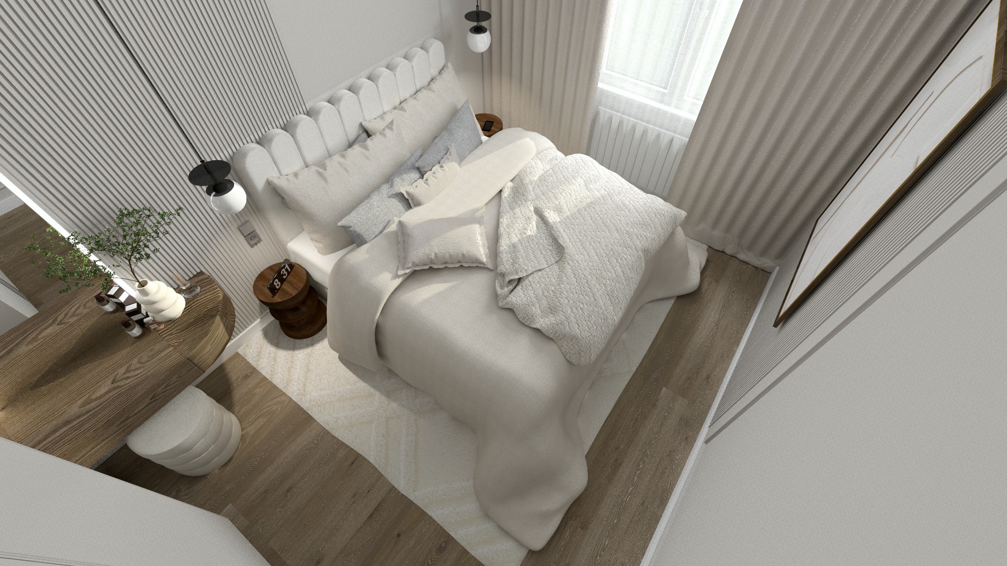 Sypialnia w Mieszkaniu