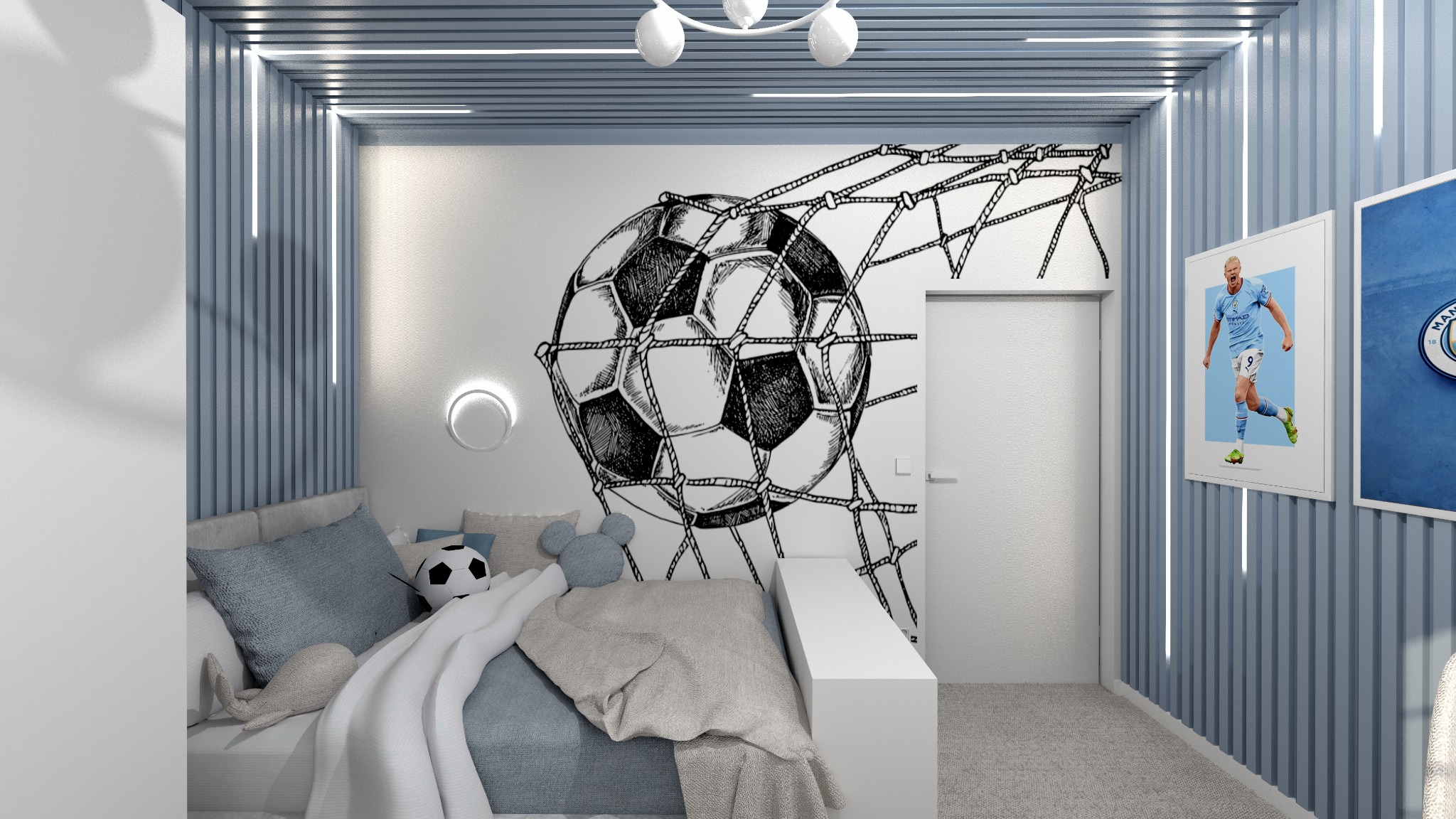 Pokój Chłopka Piłkarski