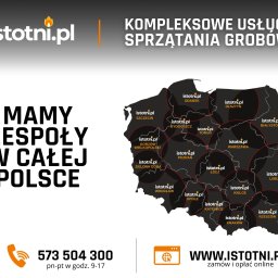 Firma sprzątająca groby