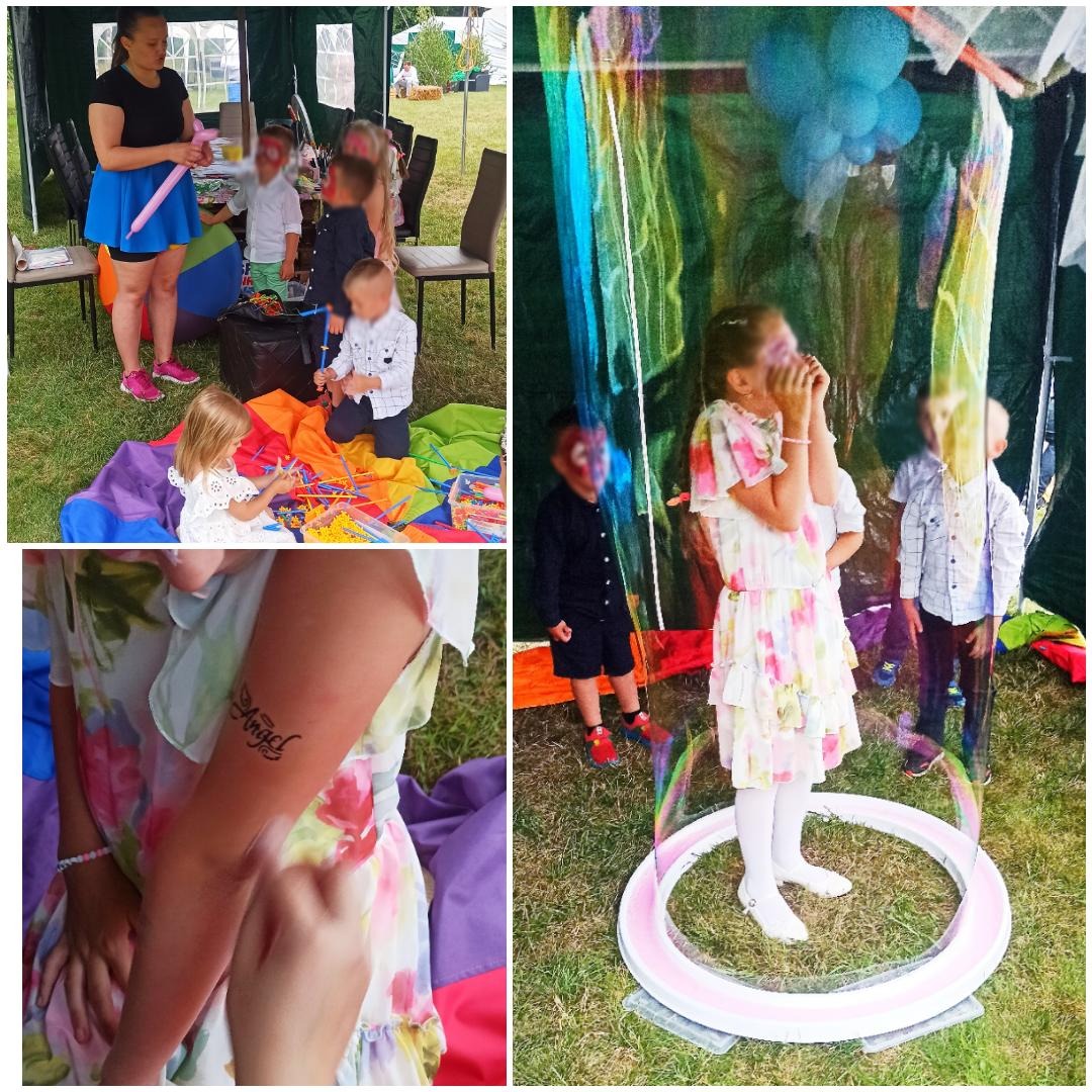 Zamykanie w bańce: ulubiona atrakcja podczas animacji