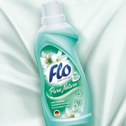 Płyny do płukania tkanin marki Flo, to naturalne, wysokiej jakości produkty przebadane dermatologicznie o miłych, delikatnych zapachach.