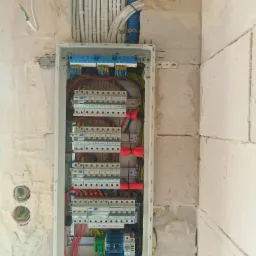 Przykładowe połączenie rozdzielnicy