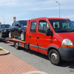 Transport na lawecie.  Wyjazdy po auta.