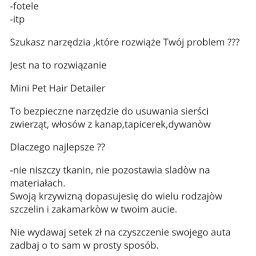 Opis jednego z produktów na allegro
