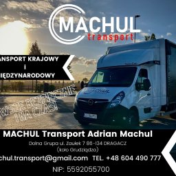 MACHUL Transport Adrian Machul - Transport międzynarodowy do 3,5t Świecie