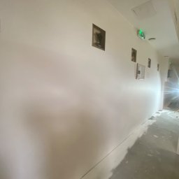 Ściany po zalaniu - elekt po wykonaniu prac 