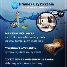 Mobilne Pranie tapicerki meblowej / samochodowej i dywanów - Czyszczenie Kostki Brukowej Radzymin