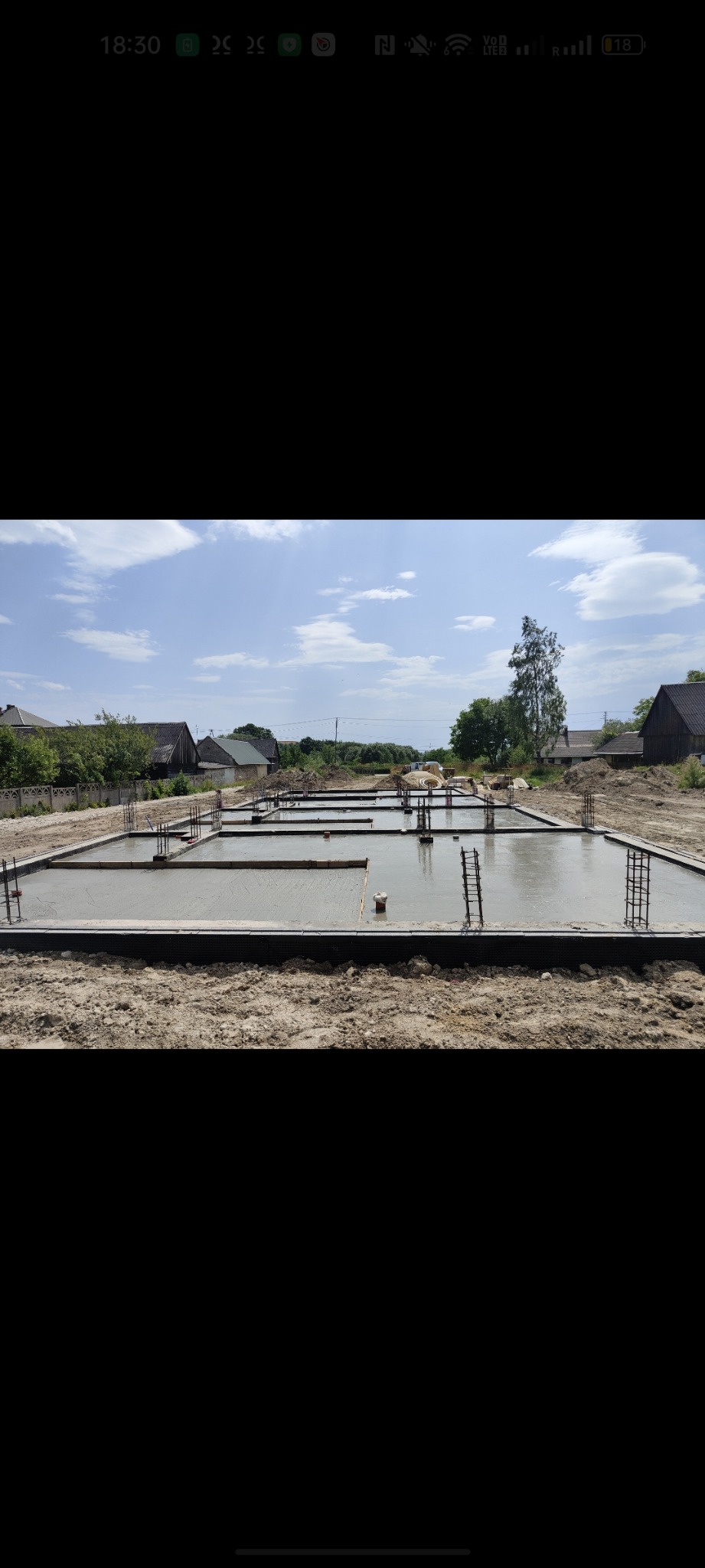 Fundamenty domu w zabudowie szeregowej