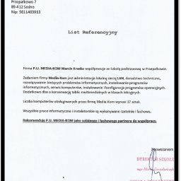 P.U.H M-KOM MARCIN KRASKA - Instalatorstwo telekomunikacyjne Sępólno Krajeńskie