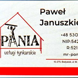 MR-PANIA - Doskonałe Tynkowanie Pistoletem Białystok