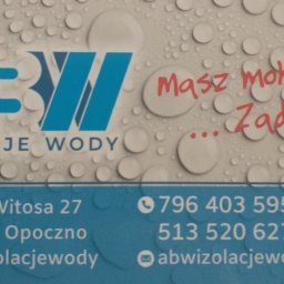 ABW Izolacje Wody Bartłomiej Wojewodzki - Izolacja Fundamentów Opoczno