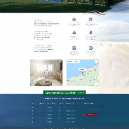 Wizualizacja nowoczesnego apartamentowca Willa La Maddalena w Mielnie z informacją o sprzedaży apartamentów z balkonami i tarasami, położonego blisko morza i jeziora.