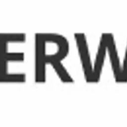 Logo firmy SERWISANCI z abstrakcyjnym symbolem w kształcie litery S w kolorach szarym i zielonym.