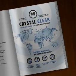 Reklama prasowa dla Usługi VOIP.