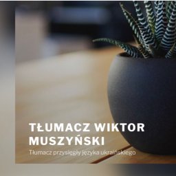 Wiktor Muszyński JVL - Biuro Tłumaczeń Mińsk Mazowiecki