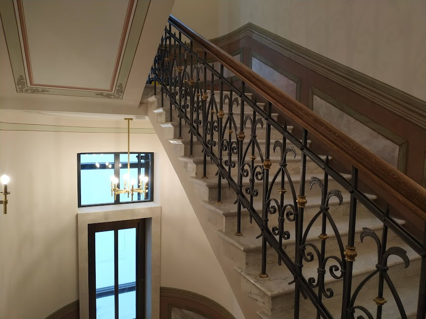 Zabytkowa balustrada