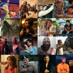 M2 Graphics Mantużyk Marek - Mozaika kadrów z różnych filmów i seriali, w tym animacje, science fiction, dramaty i filmy akcji.