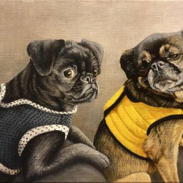 Julia Kawecka - akryl na płótnie, 30x40