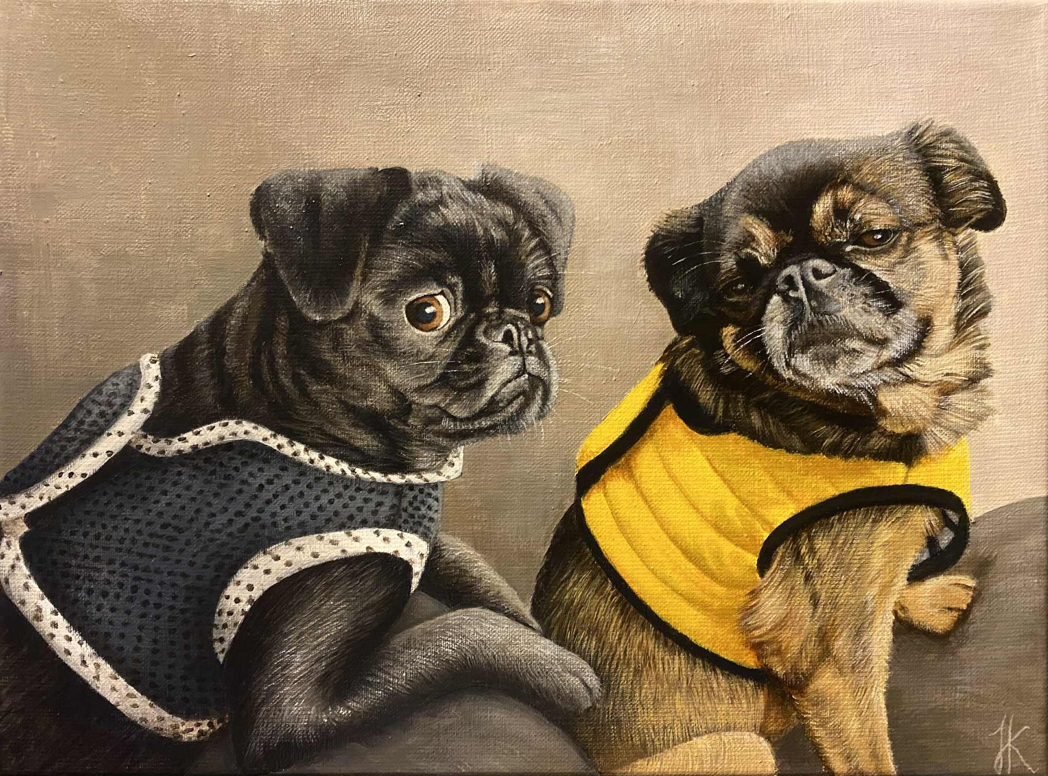 akryl na płótnie, 30x40