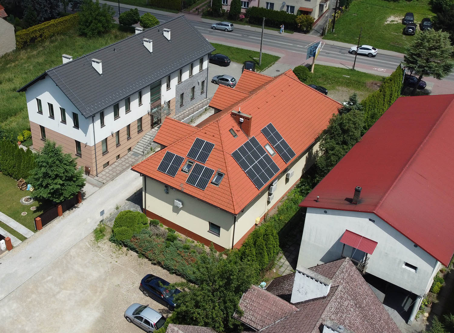 Instalacja z orientacją wschodnio - południową