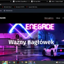 Moja pierwsza strona internetowa (testowa)