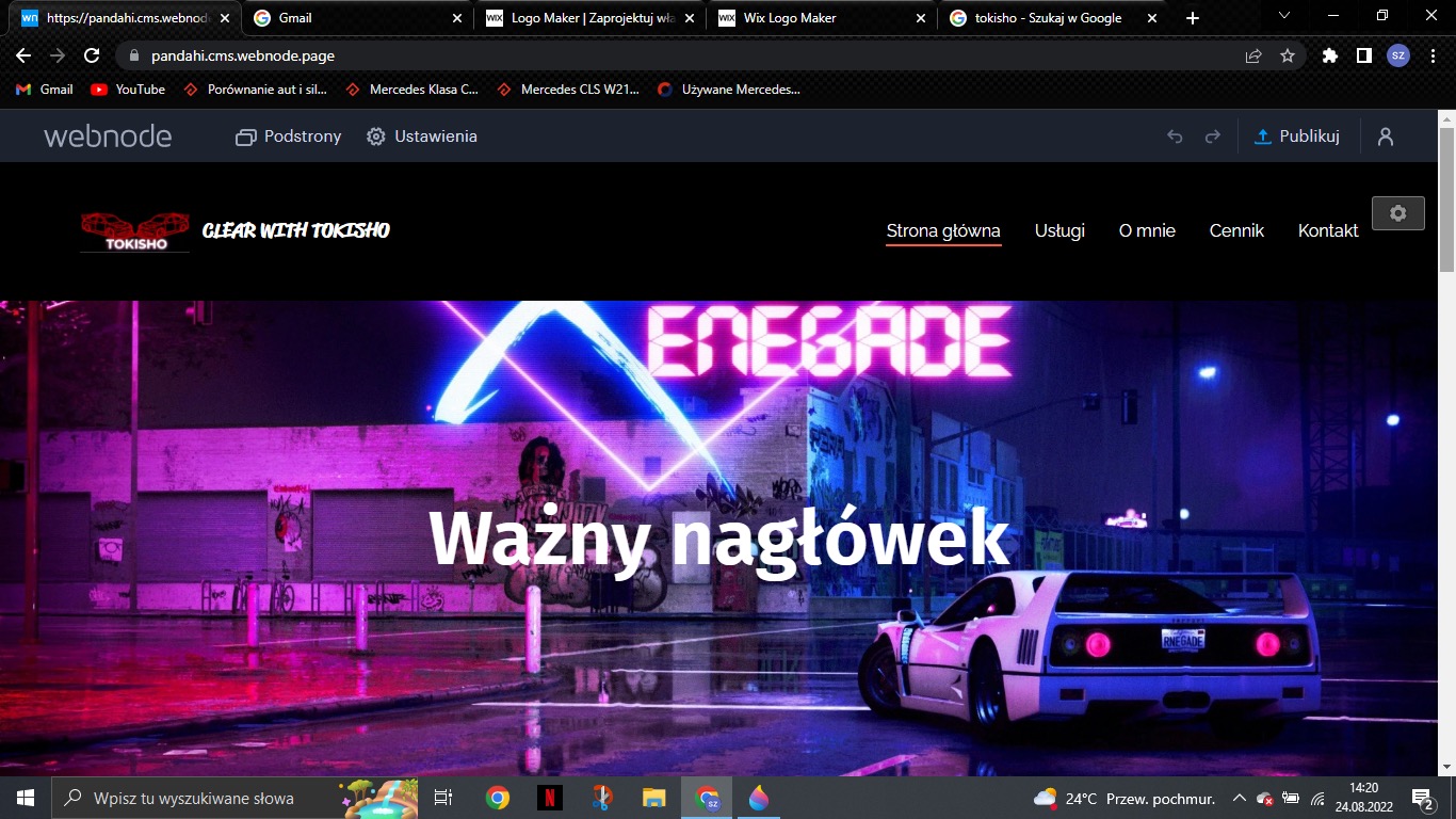 Moja pierwsza strona internetowa (testowa)