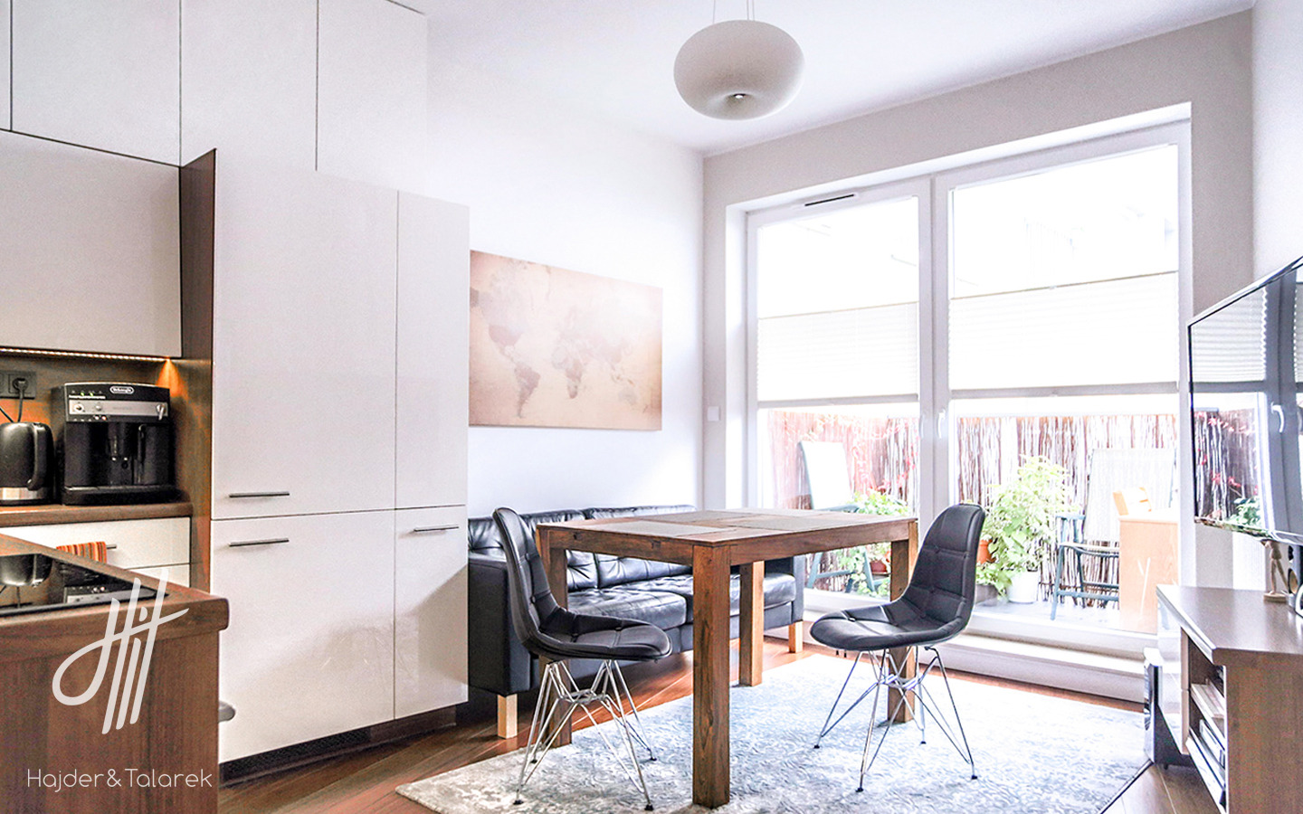 Projekt i adaptacja wnętrza kawalerki pow. 35m2