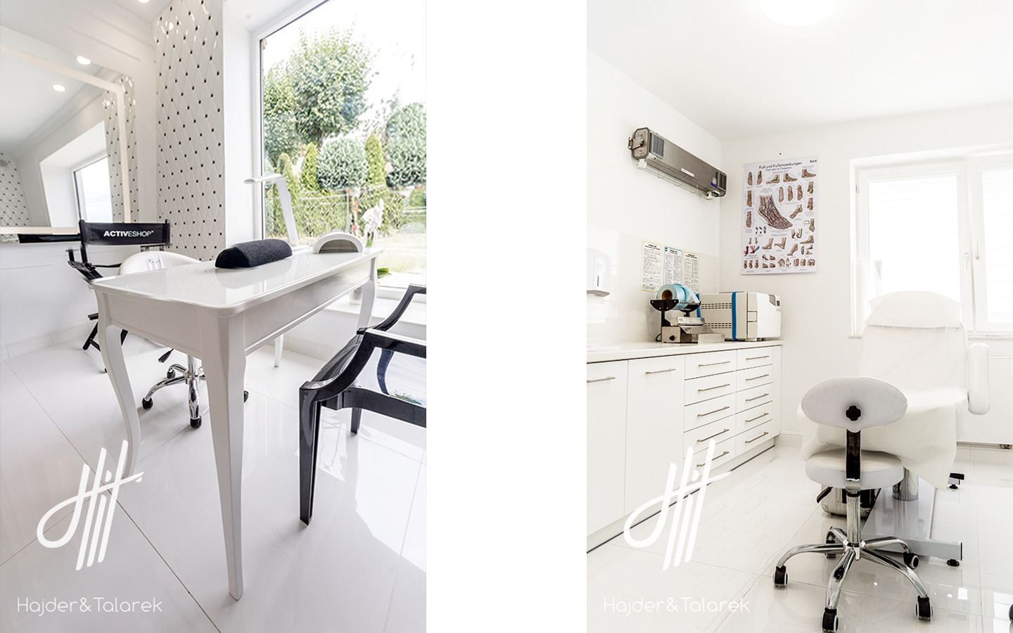 Projekt i adaptacja wnętrza salonu urody pow. 100m2