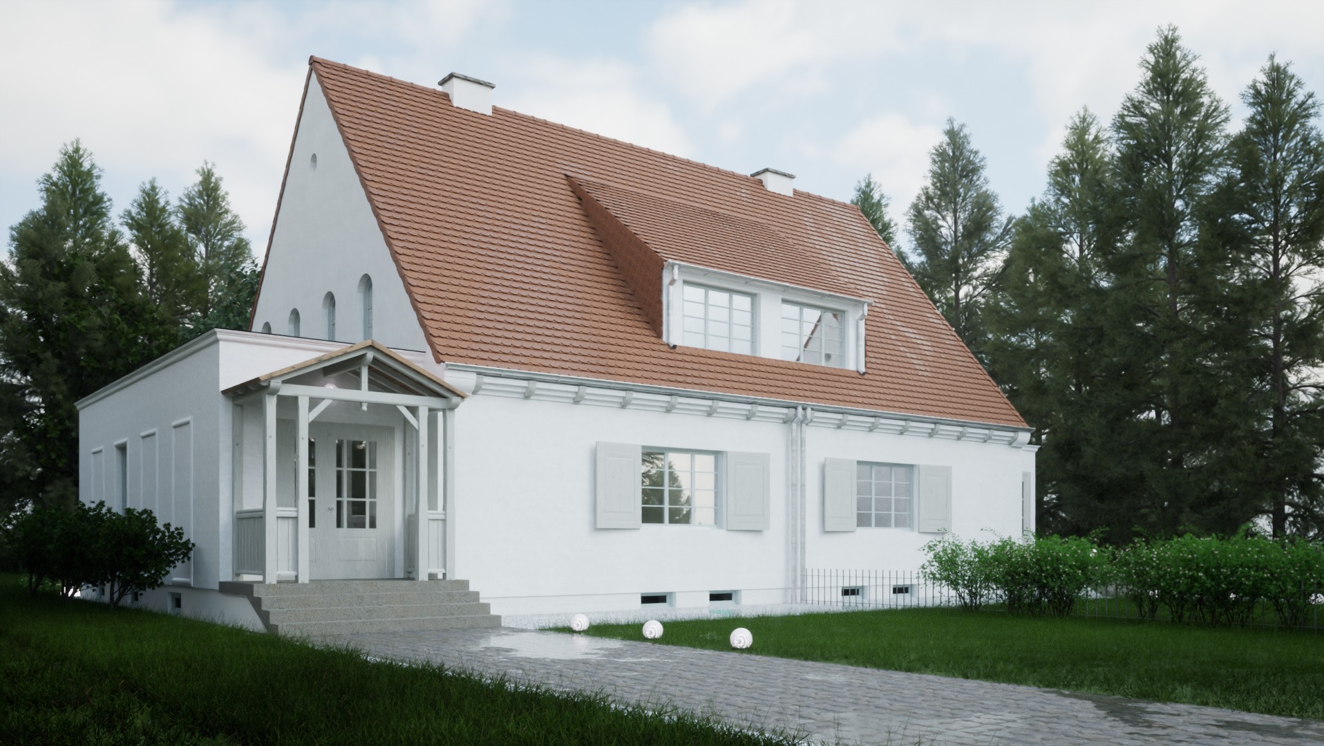 przebudowa domu objętego ochroną konserwatorską