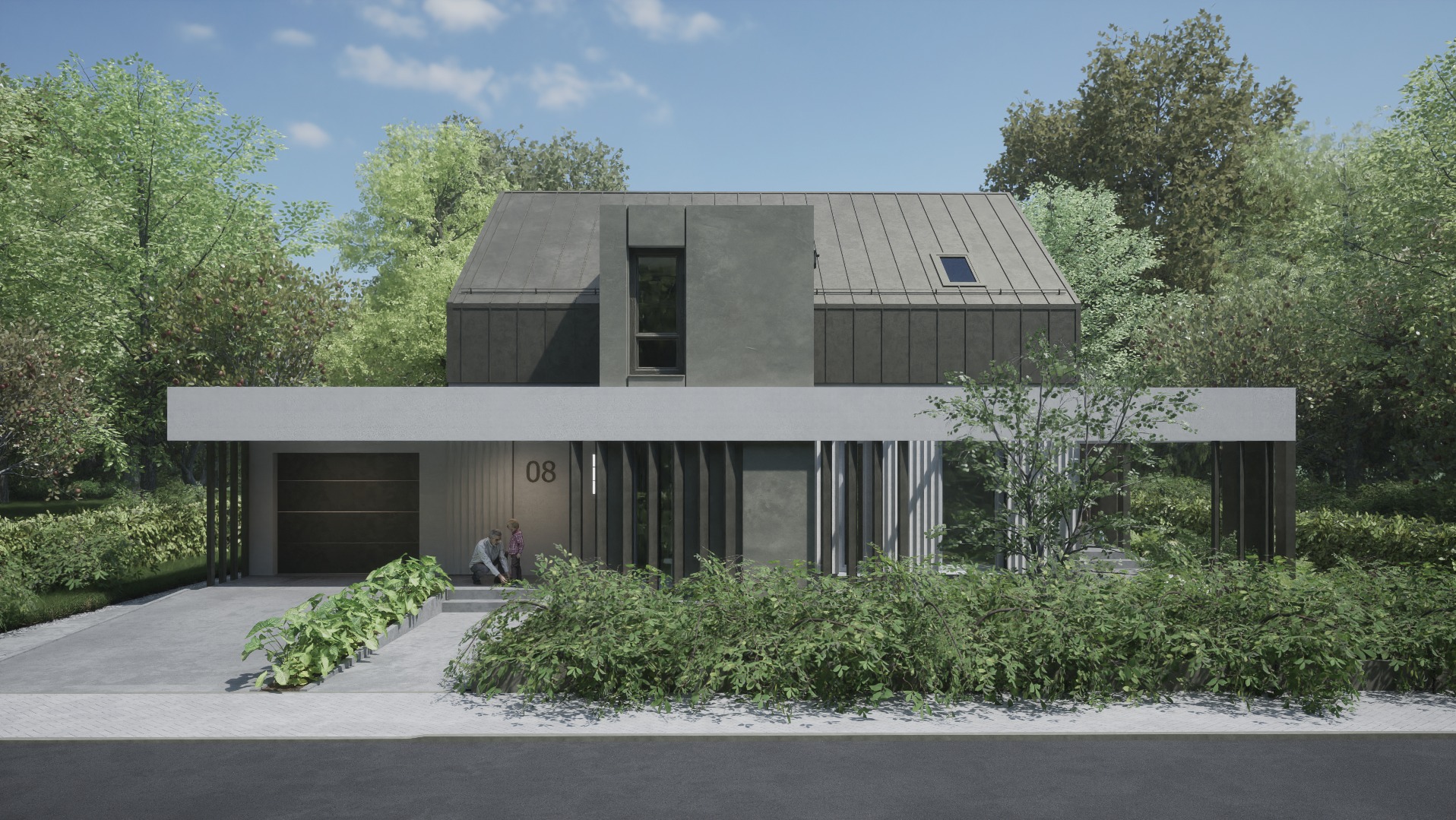 projekt gotowy domu jednorodzinnego