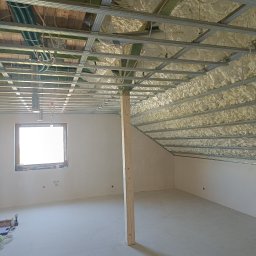 Konstrukcja poddasza pod płyty gk