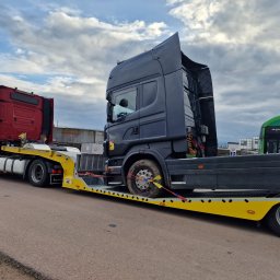 laweta na ciągnik siodłowy