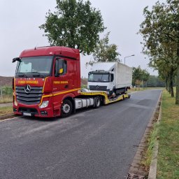 laweta niskopodwoziowa dla pojazdów ciężarowych