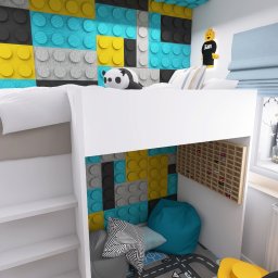 Pokój miłośnika Lego - ciasny, ale własny