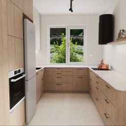 Pro Invest Black&White Aranżacja Wnętrz - Szafy wnękowe Oborniki