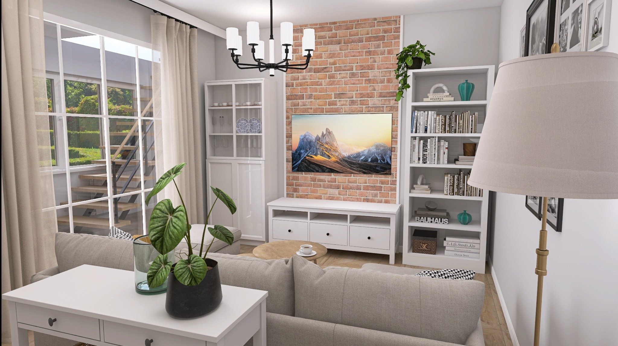 Dom w Pleszewie część 2 -salon dla uroczej Pani w eleganckim wieku