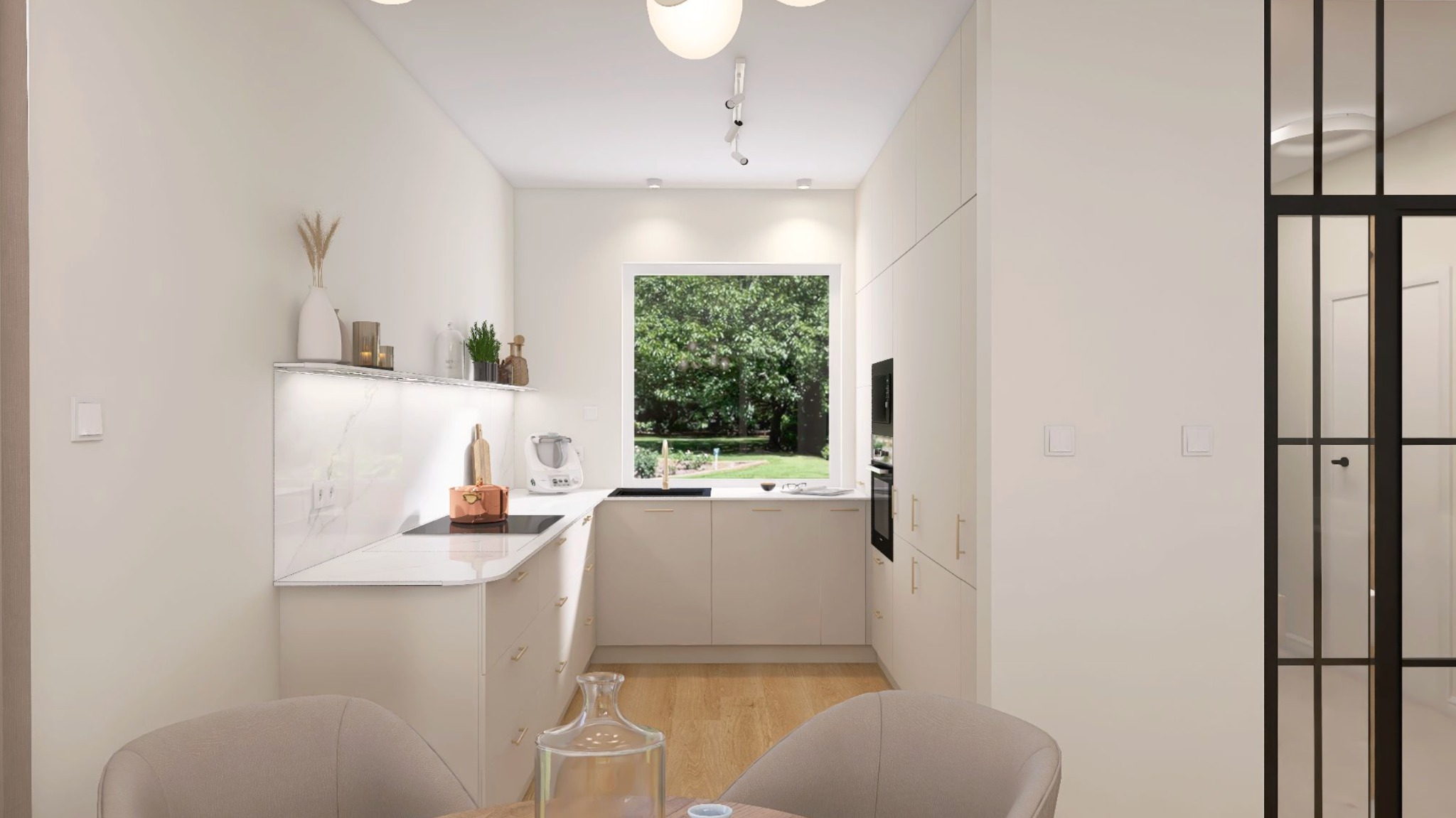 Kilka ujęć z domu w Kamionkach