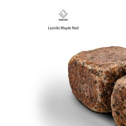 Kostka granitowa Maple Red
otaczana
wymiary:
10x10x10cm
10x10x5cm
15x15x15cm
20x10x5cm